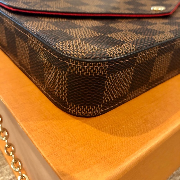 Louis Vuitton felicie pochette damier ebene - Picture 13 of 16